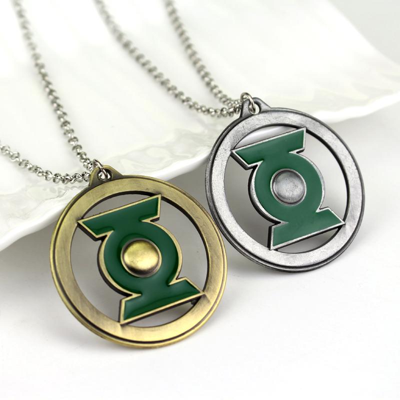 Green Lantern  Comic Necklace