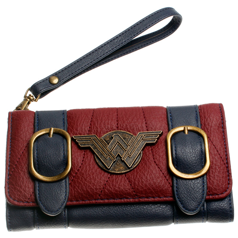 Double Tri Fold Flap Wallet