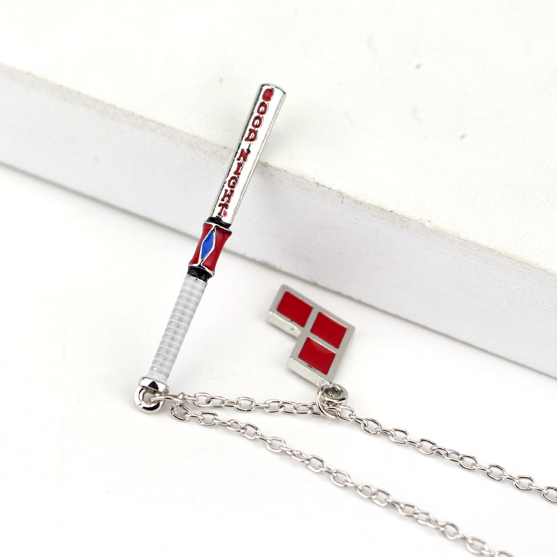 Suicide Squad Baseball Bat Necklace