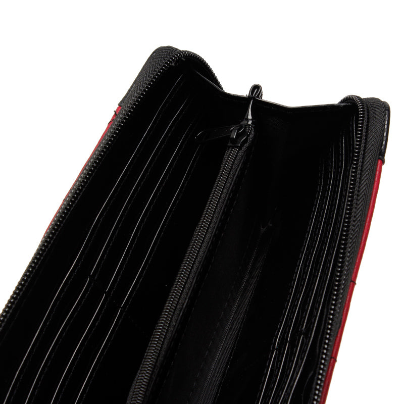 Suit Up Zip Around Wallet