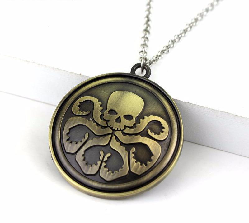 Metallic Octopus Necklace