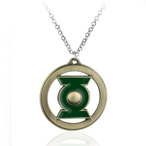 Green Lantern  Comic Necklace