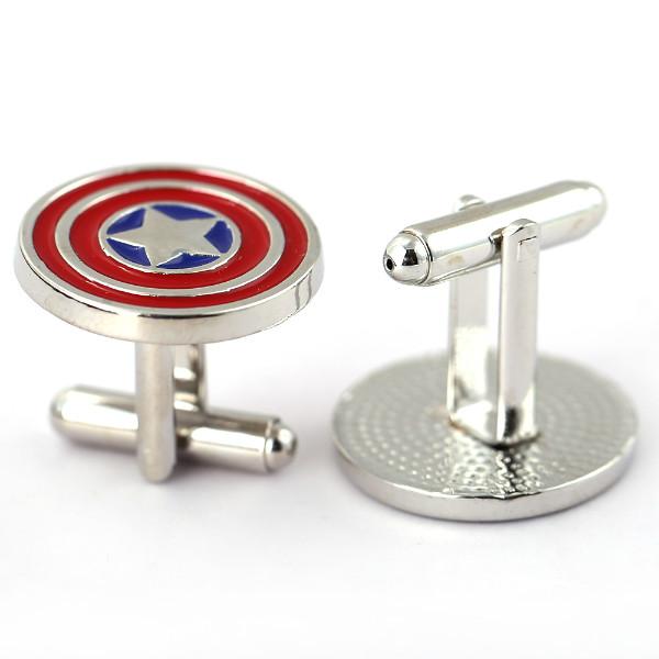 Comic Characters Metal Cuff Links